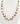 METALLIC BAROQUE COIN PEARL NECKLACE